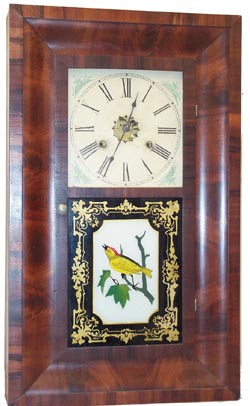 New Haven Clock Co. mantle clock, "O.G.", ca 1881. — Antique Clocks Price Guide