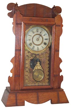 New Haven Clock Co. mantle, "No. 515", ca 1886. — Antique Clocks Price Guide