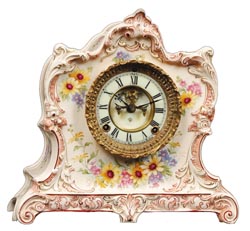 Ansonia Clock Co., Royal Bonn, "LaLorne", ca 1901. — Antique Clocks Price Guide