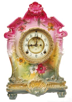 Ansonia Clock Co., Royal Bonn, "LaTosca", ca 1904. — Antique Clocks Price Guide