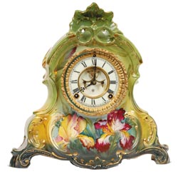 Ansonia Clock Co., Royal Bonn, "LaNormandie", ca 1904. — Antique Clocks Price Guide