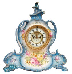 Ansonia Clock Co., Royal Bonn, "LaVendee", ca 1904. — Antique Clocks Price Guide