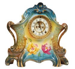 Ansonia Clock Co., Royal Bonn, "LaLayon", ca 1904. — Antique Clocks Price Guide