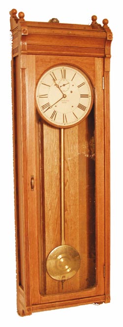 E. Howard Clock Co. Regulator No. 89, ca 1889. — Antique Clocks Price Guide