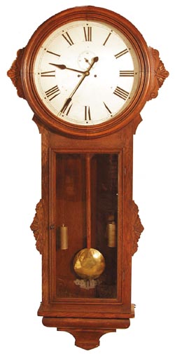 Ansonia Clock Co., very large wall clock, the "General", ca 1914. — Antique Clocks Price Guide