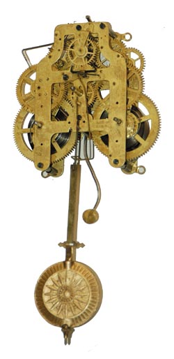 Seth Thomas 8 day, T and S movement, "No. 5" 7/8 1/2", and Seth Thomas signed on the movement. — Antique Clocks Price Guide