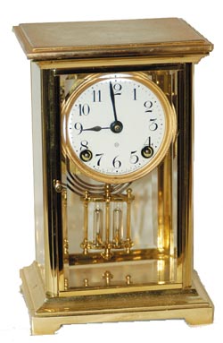 Ansonia Clock Co., crystal regulator, "Dorval", ca 1914. — Antique Clocks Price Guide