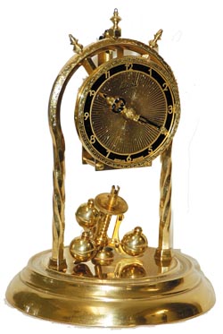 Schatz small 400 day clock, bright and clean. — Antique Clocks Price Guide