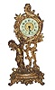 Ansonia Clock Co. novelty clock, "Eveline", ca 1904.
