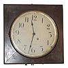 Seth Thomas Clock Co. "Office No. 1", ca 1922. 8 day time only, 12 inch zinc painted dial has one big "Oops" above the 6.