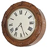 This is an English chain fusee gallery in an exceptionally large and heavy case.