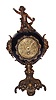 Lenzkirch table clock with the usual Lenzkirch added touches.