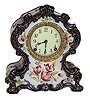 Ansonia Clock Co. porcelain case, "Waco", ca 1901.