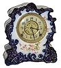 Wm. Gilbert Clock Co. "Porcelain No. 425", ca 1900.