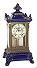 Ansonia Clock Co. "Crystal Regulator No. 6", ca 1906.