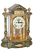 Ansonia Clock Co. Crystal Regulator, "Gonfalon", ca 1906.