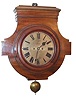 Winterhalter and Hoffmeyer double chain fusee, wall gallery clock. It is 8 day, gong strike on half hours, and runs really well.