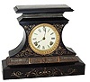 Ansonia Clock Co. iron cased clock, "Rosalind", ca 1904.