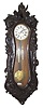 Rare carved Vienna Regulator in the Serpentine style.