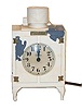 Warren Telechron Co. "General Electric Refrigerator" clock.