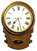English short drop case with a double fusee movement, ca 1865.