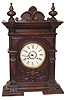 Waterbury Clock Co. large Cabinet clock called, "Washington", ca 1891.