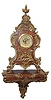 Lenzkirch 2 piece, wall bracket and clock.