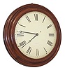 Brewster and Ingrahams 22 inch gallery. 8 day "East-West" ribbed movement in good running condition.