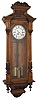 Grand Sonnerie Vienna Regulator, sometime referred to as a "blindmans clock", ca 1860-1875.