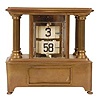Rare Lenzkirch Flip Card Clock.
