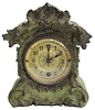 Waterbury Clock Co. miniature iron cased clock, very rare, read on to hear why.