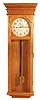 Seth Thomas contemporary regulator, identical to No. 40 in our Jan. 2003 auction, except this one is oak.