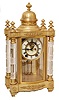 Ansonia Clock Co., Crystal Regulator, "Utopia", 1914. The clock is pictured and described in Ly-Ansonia No. 330.