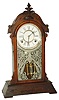George B. Owen shelf clock, Ca 1875. He was the General Manager of the Gilbert Clock Co. and had his own clock business in his garage.