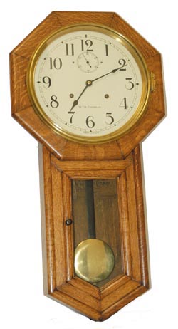 Seth Thomas "World", long drop regulator, C. 1885. — Antique Clocks Price Guide