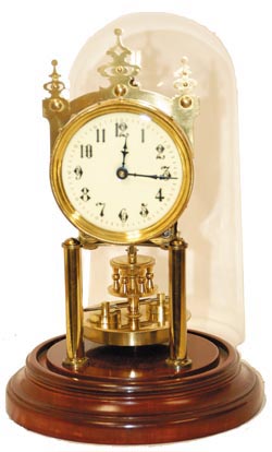 Gustav Becker 400 Day Clock, C. 1920. — Antique Clocks Price Guide