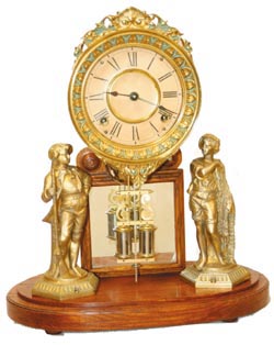 Ansonia Clock Co. "Crystal Palace No. 1 Extra", C. 1880. — Antique Clocks Price Guide