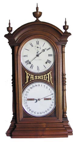 Southern Calendar Clock Co., St. Louis, Mo. "Fashion No. 5" C. 1883. — Antique Clocks Price Guide