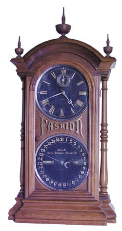 Southern Calendar Clock Co., St. Louis, Mo. "Fashion No. 6" C. 1884. — Antique Clocks Price Guide