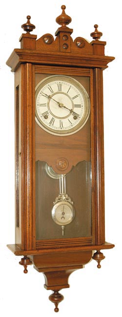 Waterbury Clock Co. hanging, "Ottawa", C. 1891. — Antique Clocks Price Guide