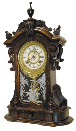 Ansonia Clock Co. parlor clock, "Monarch", C. 1880. — Antique Clocks Price Guide