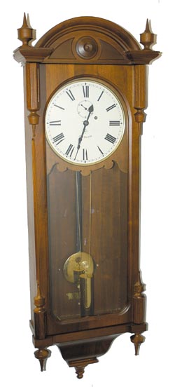 Seth Thomas "Regulator No. 6", company reissue in the 1970's. — Antique Clocks Price Guide