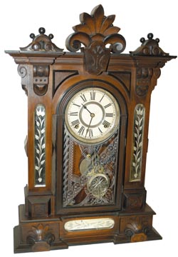 Wm. L. Gilbert Clock Co. "Amphion", C. 1885. — Antique Clocks Price Guide