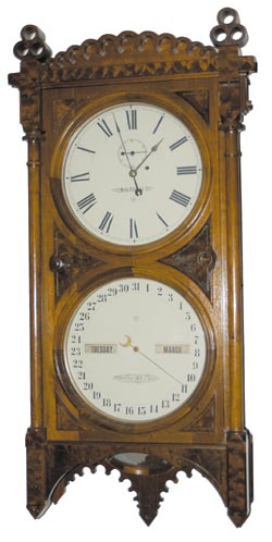 Seth Thomas, "Office Calendar No. 5", C. 1884. — Antique Clocks Price Guide