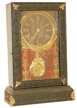 Wm. L. Gilbert Clock Co. shelf clock, "Stella", C. 1879. — Antique Clocks Price Guide