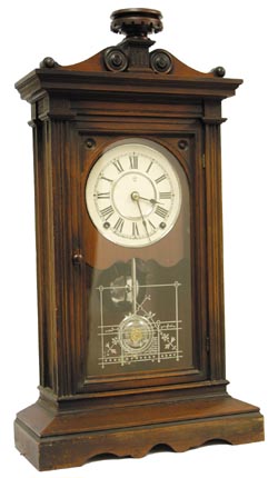 Seth Thomas mantle clock, "Greek", C. 1884. — Antique Clocks Price Guide