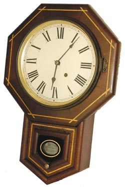 Seth Thomas "Drop Octagon, 10 Inch", C. 1914. — Antique Clocks Price Guide