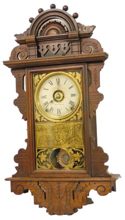 Seth Thomas, hanging "Eclipse", or balltop, as most collectors calls them. — Antique Clocks Price Guide
