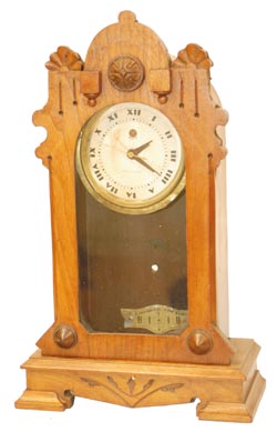 F. Kroeber shelf clock, "One Day Onward", C. 1885. — Antique Clocks Price Guide