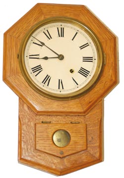 Seth Thomas, "Drop Octagon, 8 Inch", C. 1909. — Antique Clocks Price Guide